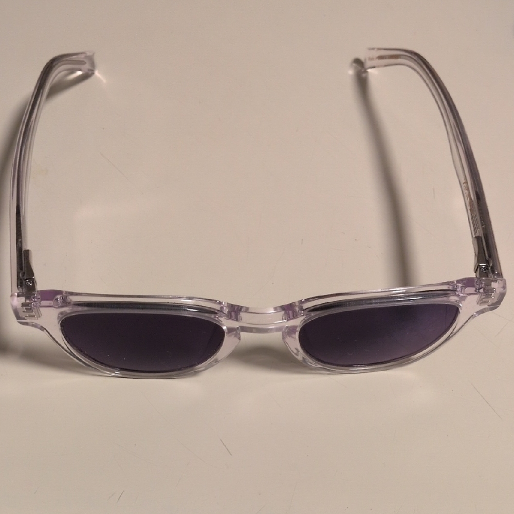 Zenni Clear‎ Frame Sunglasses with Dark Lenses